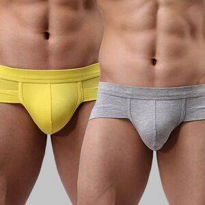 Sexy Men High Pouch Brief Underwears